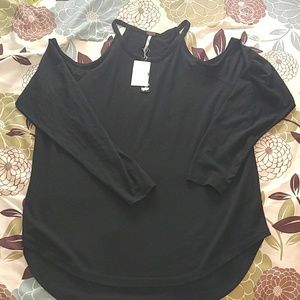 Cold shoulder shirt
